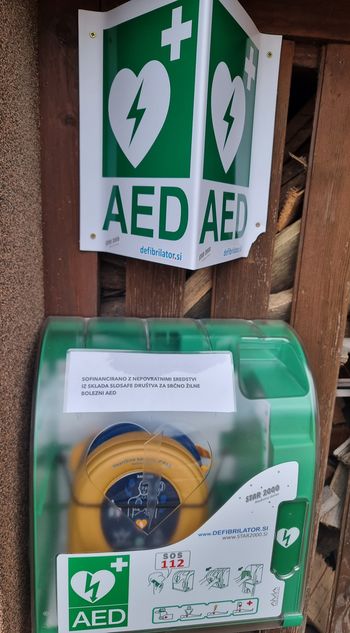 Defibrilator v Praprečah