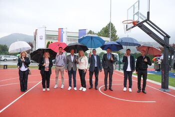 Pri Športni dvorani Vransko odprli novo igrišče Pri Športni dvorani Vransko odprli novo igrišče