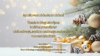 Božično-novoletno voščilo