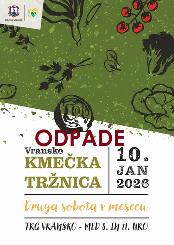 Kmečka tržnica odpovedana 