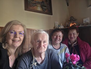 Županja in Karitas na obisku