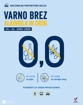 Nacionalna preventivna akcija Varno brez alkohola in drog
