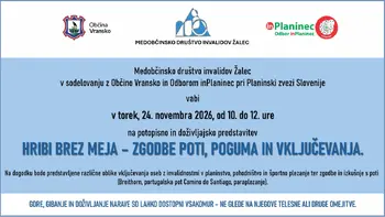 Hribi brez meja - zgodbe poti, poguma in vključevanja Hribi brez meja - zgodbe poti, poguma in vključevanja