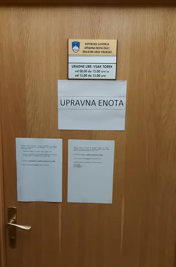 Obvestilo o spremembi delovnega časa Krajevnega urada Vransko Obvestilo o spremembi delovnega časa Krajevnega urada Vransko