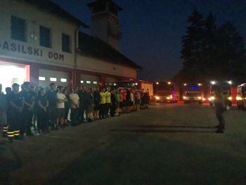 Gasilci Gasilske zveze Trebnje v pomoč na praznični dan