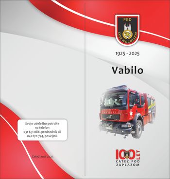 100-letnica PGD Čatež pod Zaplazom