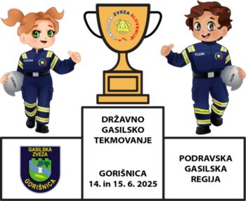 Državno gasilsko tekmovanje 14. in 15. junija v GZ Gorišnica