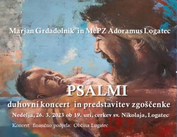 Duhovni koncert psalmov in predstavitev zgoščenke
