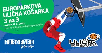 Europarkova ulična košarka 3 na 3