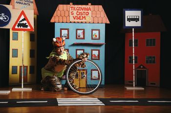 Otroška predstava Črtek v mestu