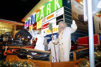 Obisk Dedka Mraza v Europarku