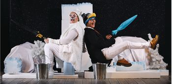 Otroška predstava Pod prazničnim dežnikom v Europarku