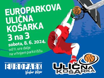 EUROPARKOVA ULIČNA KOŠARKA 3 NA 3