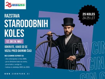RAZSTAVA 25 STARODOBNIH KOLES