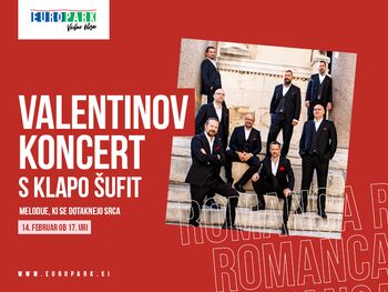 Valentinov koncert s klapo Šufit