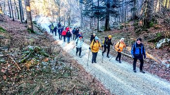 Zimzeleni iz Kalc preko Kališ v Grčarevec