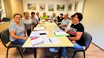 Delo prostovoljk projekta Starejši za starejše od januarja do konca junija 2025 Delo prostovoljk projekta Starejši za starejše od januarja do konca junija 2025