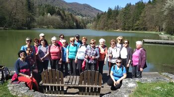 Vandrovke obiskale grad Žovnek in Braslovško jezero