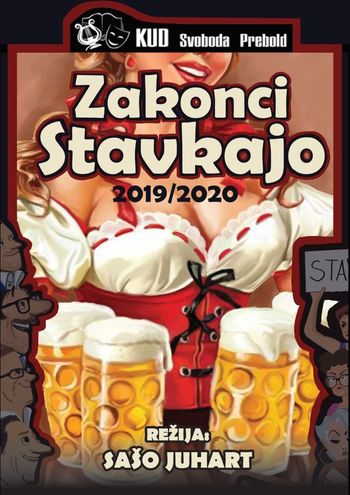 Gledališka predstava Zakonci stavkajo