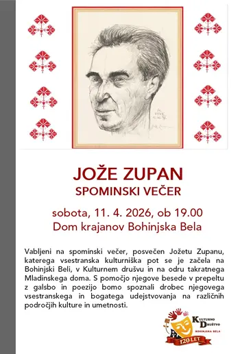 Spominski večer Jože Zupan