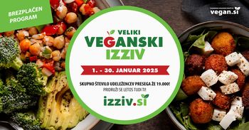 Veliki Veganski izziv - januar 2025