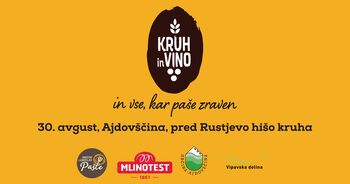 Festivalski dogodek Kruh in vino - in vse, kar paše zraven