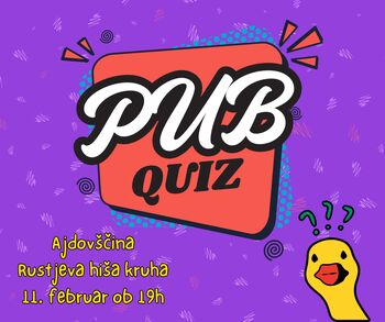 PubQuiz z Juretom Gantarjem