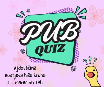 PubQuiz z Juretom Gantarjem