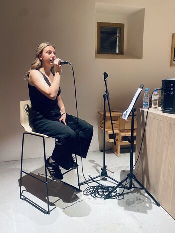 Vokalni večer pevcev šole Tjaše Fajdiga: Špela Volk, Žana Matjaž, Alan Terčelj, Ksenija Štrancar in Katarina Pirc