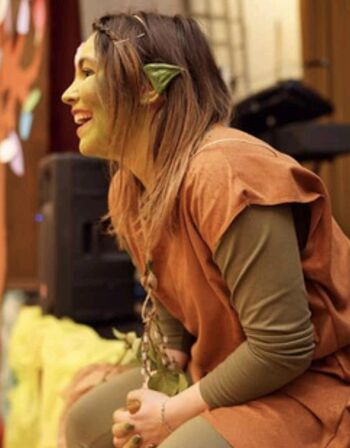 Pravljično pripovedovanje škratice Lilije