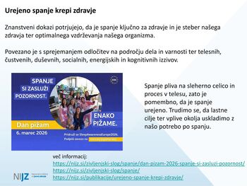 Dan pižam 2026: Spanje si zasluži pozornost