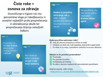 Umivanje rok - Majhna navada, velik učinek