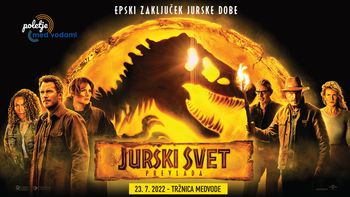 POLETJE MED VODAMI | Kino na tržnici – Jurski svet: Prevlada