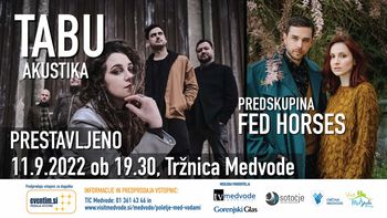 POLETJE MED VODAMI | TABU akustika, predskupina FED HORSES