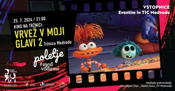 KINO NA TRŽNICI: Vrvež v moji glavi 2 (sinhronizirano)