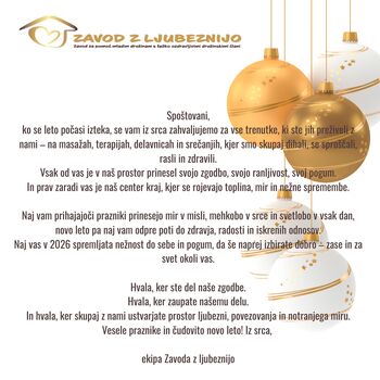 Praznično voščilo