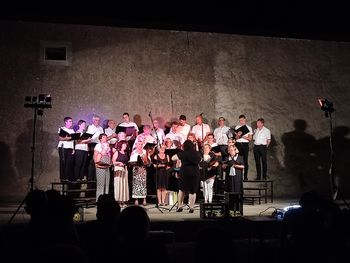 Sevniški pevci na Opajskem večeru pod zvezdami