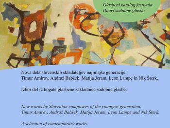 Dnevi sodobne glasbe 2026