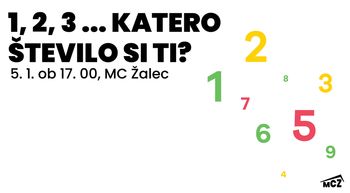 1, 2, 3 ... KATERO ŠTEVILO SI TI? 