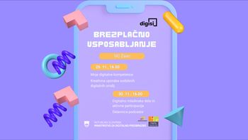 brezplačno usposabljanje: KREPITEV DIGITALNIH KOMPETENC MLADIH