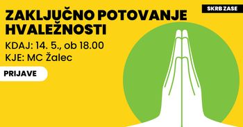 ZAKLJUČNO POTOVANJE HVALEŽNOSTI