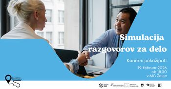 KARIERNI POKAŽIPOT: SIMULACIJA RAZGOVOROV ZA DELO