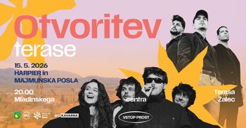 KONCERT: HARPIER in MAJMUNSKA POSLA