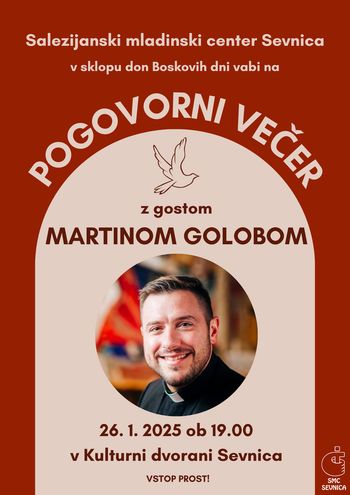 Pogovorni večer z Martinom Golobom