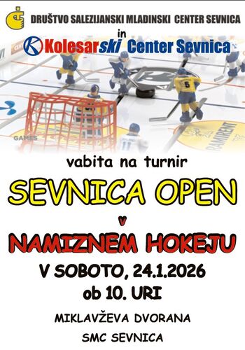 Turnir v namiznem hokeju Sevnica open 2026