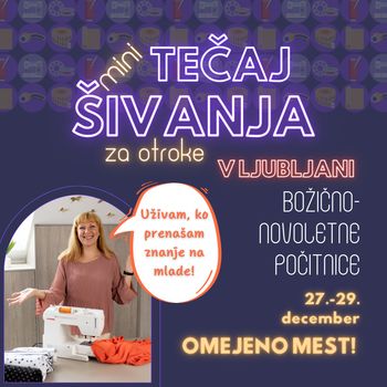 Kreativne božično-novoletne počitnice!