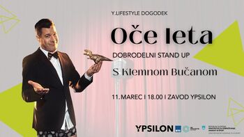 Dobrodelni stand up Oče leta s Klemnom Bučarjem