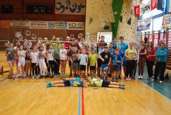 1. otroški turnir v badmintonu