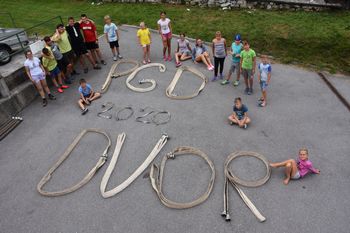 18 mladih gasilcev na "Noči z gasilci"