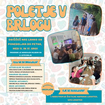 Poletje je tu! Pridruži se nam v brLOG-u!